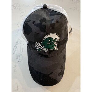 Tulane University Hat College Gift Camo Trucker Mesh Adjustable Angry Wave